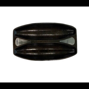 Cast Iron Double Loaf Pan No Maker Marks Seasoned and ready to use